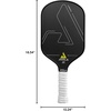 image:imageJOOLA Pickleball Paddles  Textured Carbon Grip Surface for Spin Control amp Power  Select Hyperion Vision or Radius Shapes  Lightweight Durable Rackets  Polypropylene Core  USAP ApprovedVision  Carbon Surface