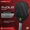 image:imageJOOLA Pickleball Paddles  Textured Carbon Grip Surface for Spin Control amp Power  Select Hyperion Vision or Radius Shapes  Lightweight Durable Rackets  Polypropylene Core  USAP ApprovedRadius  Carbon Surface