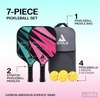 image:imageJOOLA Pickleball Paddles Set of 2  Multiple Colors  Reinforced Fiberglass Surface  Lightweight Durable BeginnerFriendly Racket Design  Set Includes Balls amp Bag  USAP ApprovedSet  TealPink