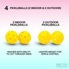 image:imageJOOLA Pickleball Paddles Set of 2  Multiple Colors  Reinforced Fiberglass Surface  Lightweight Durable BeginnerFriendly Racket Design  Set Includes Balls amp Bag  USAP ApprovedSet  TealPink