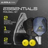 image:imageJOOLA Pickleball Paddles amp Sets  Includes 2 Rackets 24 Balls and Storage Carry Bag  USAP ApprovedEssentials Set