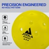image:imageJOOLA Primo Pickleball Balls  Tournament Indoor and Outdoor Pickleball Balls  USAPA Approved  Ideally Weighted and Precision Crafted 40 Hole Design Official Size20 Pack