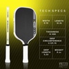 image:imageJOOLA Pro IV Pickleball Paddles  Raw Carbon Fiber Surface  Perseus Hyperion Scorpeus amp Magnus Shapes  14mm16mm  Tech Flex Power  Propulsion Core  Wide or Elongated  UPAA and USAP ApprovedScorpeus