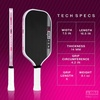 image:imageJOOLA Pro IV Pickleball Paddles  Raw Carbon Fiber Surface  Perseus Hyperion Scorpeus amp Magnus Shapes  14mm16mm  Tech Flex Power  Propulsion Core  Wide or Elongated  UPAA and USAP ApprovedMagnus