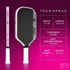 image:imageJOOLA Pro IV Pickleball Paddles  Raw Carbon Fiber Surface  Perseus Hyperion Scorpeus amp Magnus Shapes  14mm16mm  Tech Flex Power  Propulsion Core  Wide or Elongated  UPAA and USAP ApprovedMagnus