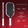 image:imageJOOLA Pro IV Pickleball Paddles  Raw Carbon Fiber Surface  Perseus Hyperion Scorpeus amp Magnus Shapes  14mm16mm  Tech Flex Power  Propulsion Core  Wide or Elongated  UPAA and USAP ApprovedPerseus