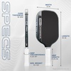 image:imageJOOLA Pro V Pickleball Paddle  14mm16mm  Raw Carbon Fiber Textured Surface  Enhanced Frame amp Propulsion Core USAPA amp UPAA Certified NFC Chip Enabled Premium Control amp Lightweight Performance16mm  Standard Grip