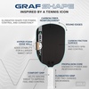 image:imageJOOLA Pro V Pickleball Paddle  14mm16mm  Raw Carbon Fiber Textured Surface  Enhanced Frame amp Propulsion Core USAPA amp UPAA Certified NFC Chip Enabled Premium Control amp Lightweight Performance16mm  Slim Grip