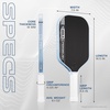 image:imageJOOLA Pro V Pickleball Paddle  14mm16mm  Raw Carbon Fiber Textured Surface  Enhanced Frame amp Propulsion Core USAPA amp UPAA Certified NFC Chip Enabled Premium Control amp Lightweight Performance16mm  Slim Grip