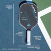 image:imageJOOLA Professional Pickleball Paddles  Charged Surface Technology for Power amp Feel  Select Perseus or Hyperion Shape  Fully Encased Carbon Fiber  USAP Approved  Well Balanced wPop amp ControlHyperion Ben Johns  16mm