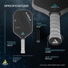 image:imageJOOLA Professional Pickleball Paddles  Charged Surface Technology for Power amp Feel  Select Perseus or Hyperion Shape  Fully Encased Carbon Fiber  USAP Approved  Well Balanced wPop amp ControlPerseus  16mm