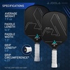 image:imageJOOLA Professional Pickleball Paddles  Raw Carbon Fiber Surface  Built for Spin Speed amp Control  Hyperion Solaire Perseus amp Scorpeus  Swift amp Standard Models  USAP Approved  TournamentLevelHyperion  Swift Ben Johns  16mm
