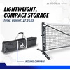 image:imageJOOLA Symmetry Portable Pickleball Net  Regulation Size Indoor amp Outdoor Net  Easily Set up Your Pickleball Court 3 Minute Assembly  Tension Lock System for Height Accuracy  22ft Length