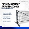 image:imageJOOLA Symmetry Portable Pickleball Net  Regulation Size Indoor amp Outdoor Net  Easily Set up Your Pickleball Court 3 Minute Assembly  Tension Lock System for Height Accuracy  22ft Length