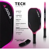 image:imageJOOLA Tyson McGuffin 3S 14mm Pickleball Paddle Elongated Shape wShorter Handle Charged Carbon Surface Technology for Power and Spin NFC Chip Enabled and UPAA Certified