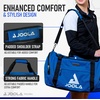 image:imageJOOLA Vision II Compact 20In Sports Duffle Bag with Padded Shoulder StrapsCarryon Luggage SizeGym Business Travelers Students amp Athletes
