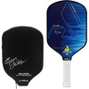 image:imageJOOLA Ben Johns CAS 16mm Carbon Fiber Pickleball Paddle  CAS Surface Tech  Control amp Power Paddle  USAP Approved  Aero Curve  FeelTec Pure Grip  NFC ChipBlue with Cover