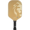 image:imageJOOLA Magnus CAS 14mm Pickleball Paddle  Gold Tyson McGuffin Lion Paddle  Edgeless Design amp Short Handle  Lightweight Double Frame Carbon Fiber Core  Extra Long Length  Carbon Surface Adds Spin