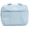 image:imageJOOLA Overnight Puff Bag  Lightweight Travel Duffel with Padded Laptop Sleeve Ventilated Shoe Pocket Water Bottle Storage Multiple Secure Zip Pockets amp Quilted Design for Work Gym amp Weekend TripsBlue Breeze