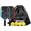 image:imageJOOLA Pickleball Paddles amp Sets  Includes 2 Rackets 24 Balls and Storage Carry Bag  USAP ApprovedEssentials Dash Set