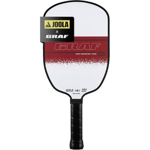 image:imageJOOLA Agassi GRAF Champion 12mm Pickleball Paddle  Sandblasted Pickleball Racket Increases Spin amp Control  Agassi Shape with Extended Sweet Spot  UPAA Certified  USAP Approved  NFC Chip EnabledSingle  12mm Fiberglass  GRAF Champion