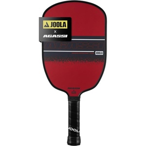 image:imageJOOLA Agassi GRAF Champion 12mm Pickleball Paddle  Sandblasted Pickleball Racket Increases Spin amp Control  Agassi Shape with Extended Sweet Spot  UPAA Certified  USAP Approved  NFC Chip EnabledSingle  12mm Fiberglass  Agassi Champion