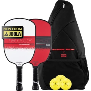 image:imageJOOLA AgassiGRAF Champion Set with Pickleball Paddles Balls amp Sling Bag  Sandblasted Pickleball Racket  Agassi Shape with Extended Sweet Spot  UPAA Certified  USAP Approved  NFC Chip Enabled2 Player Set  Fiberglass  Champion