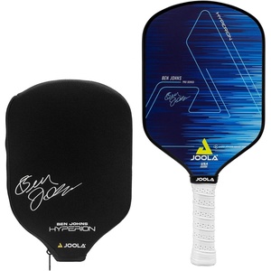 image:imageJOOLA Ben Johns CAS 16mm Carbon Fiber Pickleball Paddle  CAS Surface Tech  Control amp Power Paddle  USAP Approved  Aero Curve  FeelTec Pure Grip  NFC ChipBlue with Cover