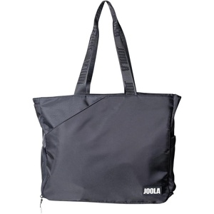 image:imageJOOLA Everyday Tote Bag  Pickleball Tote with Paddle Pocket Laptop Sleeve amp Ventilated Shoe Compartment  BlackWhiteLatteBlack
