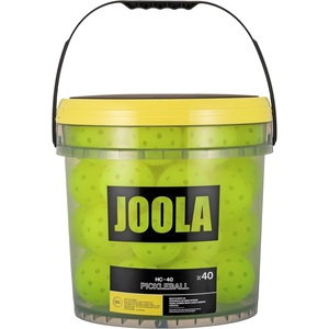 image:imageJOOLA HC40 Hardcourt Pickleball Balls with Storage Tube  USAP Approved Balls for Tournament Play  Durable Pickleballs for Indoor Play amp Outdoor Courts40 Pack