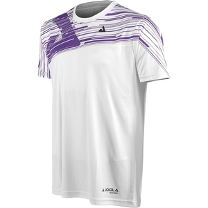 image:imageJOOLA Mens Ben Johns Trigon Pickleball ShirtWhite and Purple
