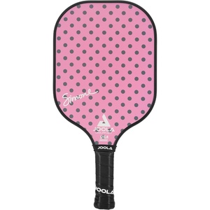 image:imageJOOLA Pickleball Paddle Journey and Seneca  Select Fiberglass or Carbon Fiber Surface  Lightweight Paddles  Control amp Power Rackets for Beginners to Intermediates  USAP Approved  Multiple StylesJourney  Polka Dots 10mm