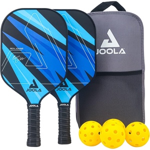 image:imageJOOLA Pickleball Paddles Set of 2  Multiple Colors  Reinforced Fiberglass Surface  Lightweight Durable BeginnerFriendly Racket Design  Set Includes Balls amp Bag  USAP ApprovedSet  Blue