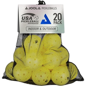 image:imageJOOLA Primo Pickleball Balls  Tournament Indoor and Outdoor Pickleball Balls  USAPA Approved  Ideally Weighted and Precision Crafted 40 Hole Design Official Size20 Pack