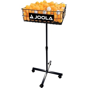 image:imageJOOLA Table Tennis Trainer Caddy  Adjustable Height Basket  Holds up to 350 Ping Pong Balls  Ideal for Practicing Serves or Multi Ball Training  Great for Tennis and Pickleball Balls