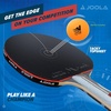 image:imageJOOLA Infinity Edge  Tournament Performance Carbon Technology  Black Rubber on Both Sides  Competition Ready  Table Tennis Racket for Advanced Training  Designed for SpeedLight Blue