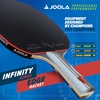 image:imageJOOLA Infinity Edge  Tournament Performance Carbon Technology  Black Rubber on Both Sides  Competition Ready  Table Tennis Racket for Advanced Training  Designed for SpeedLight Blue