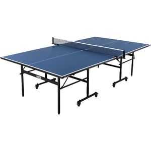 image:imageJOOLA Inside Professional MDF Indoor Ping Pong Table with Quick Clamp Table Tennis Net and Post Set  10 Minute Easy Assembly  Tournament Quality  Foldable with Single Player Playback Mode13mm Blue