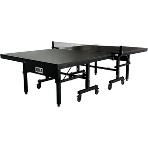 image:imageJOOLA Inside Professional MDF Indoor Ping Pong Table with Quick Clamp Table Tennis Net and Post Set  10 Minute Easy Assembly  Tournament Quality  Foldable with Single Player Playback Mode25mm Black